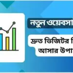 blog visitor increase